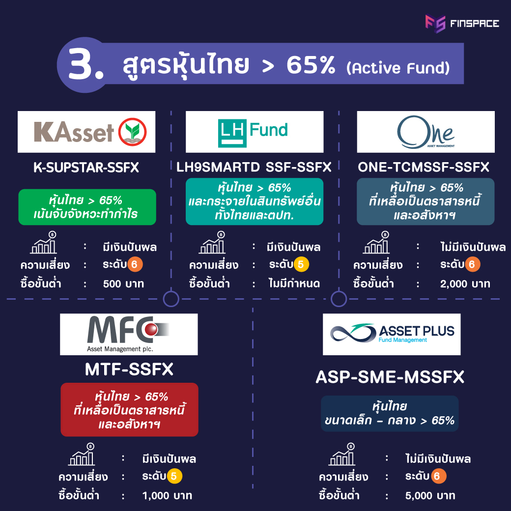 65% stock active fund