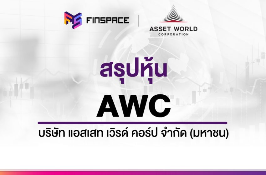  สรุปข้อมูลหุ้น AWC ดูง่าย มี InfoGraphic – StockUniverse