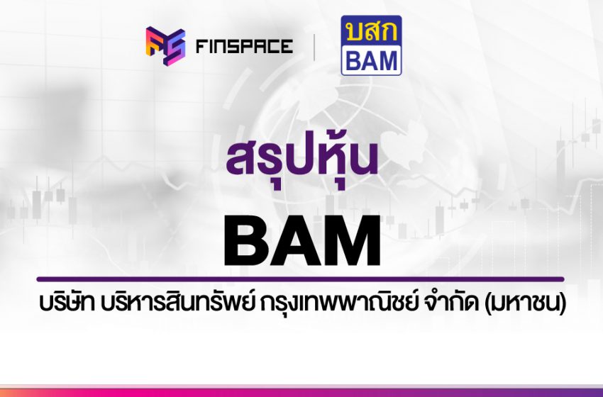  สรุปข้อมูลหุ้น BAM ดูง่าย มี InfoGraphic – StockUniverse