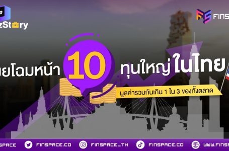 รู้จัก 10 บริษัทใหญ่ในตลาดหุ้นไทย มูลค่ารวมกันเกิน 1 ใน 3 ของทั้งตลาด