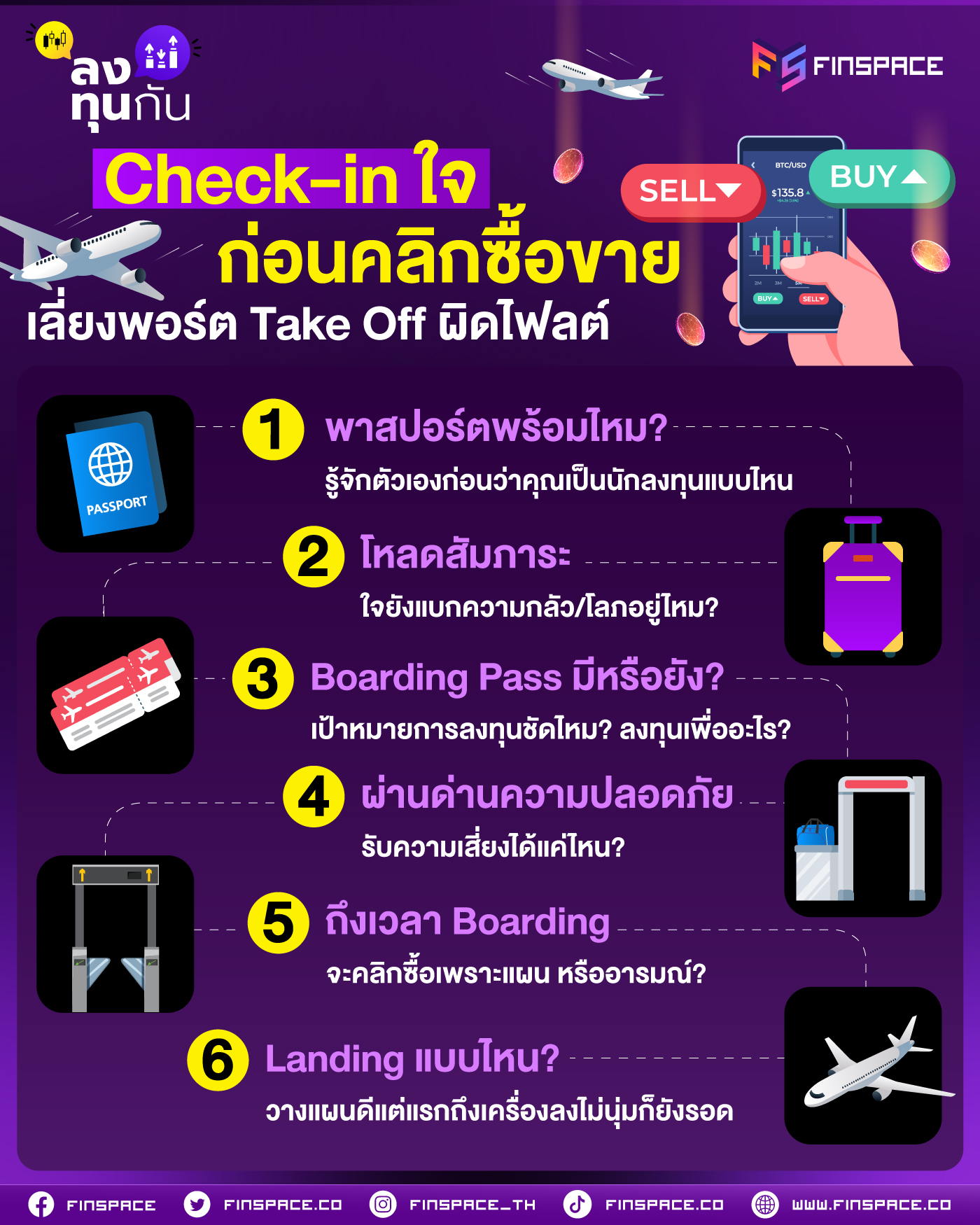 Check in ใจก่อนคลิกซื้อขาย